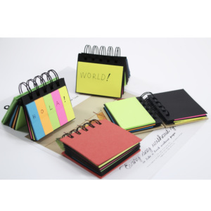 ชุดบันทึกย่อช่วยเตือนแบบม้วนสีดำ - Product Image 2