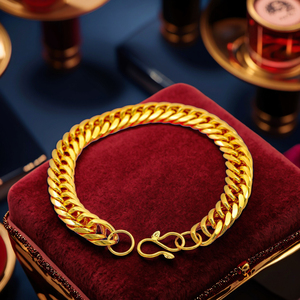 กำไลข้อมือแฟชั่นสีทองสไตล์เวียดนามสำหรับธุรกิจ - Product Image 3