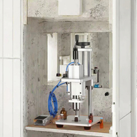 Machine de capsulage et de scellage de bouteilles en plastique hydraulique semi-automatique avec sertissage d'ampoules et garantie d'un an