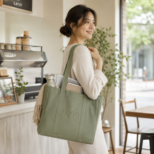<span class=keywords><strong>Sac</strong></span> fourre-tout <span class=keywords><strong>en</strong></span> toile personnalisé, écologique, grande capacité - <span class=keywords><strong>Sac</strong></span> de plage et de week-end durable <span class=keywords><strong>avec</strong></span> poignées <span class=keywords><strong>en</strong></span> corde et broderie de lettres - Product Image 2