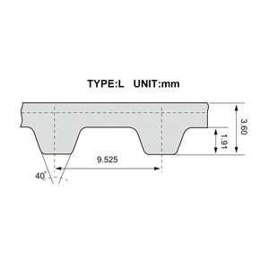 Tùy chỉnh độ chính xác cao vành đai đồng bộ <span class=keywords><strong>mxl</strong></span> XL L H HTD 3M 5M 8m Thời gian theo dõi vành đai thời gian vành đai optibel - Product Image 3