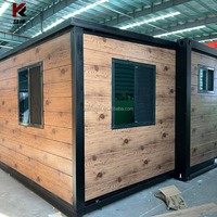 Maisons préfabriquées portables de 20 pieds/40 pieds, conteneurs pliables mobiles extensibles de 40 pieds, design moderne, couleurs personnalisées