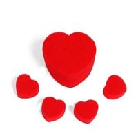 5 pièces/ensemble multipliant l'éponge coeurs tours de magie saint valentin ou mariage gros plan scène accessoires magiques accessoires magiques enfant jouets