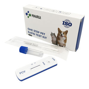 घरेलू उपयोग के लिए एमआर फेलाइन कैलिविवायरस (एफसीवी) एंटीजन रैपिड टेस्ट किट-घर के उपयोग के लिए आसान संचालन सुरक्षित और विश्वसनीय पशु चिकित्सा उपकरण - Product Image 1