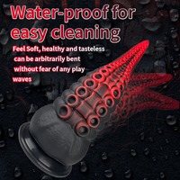 Vibromasseur Dildo Tentacule de Pieuvre, Simulation Point G Féminin, Monstre Fantastique, Dildo Épais, Plug Anal, Produits pour Adultes