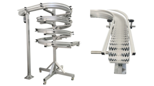 Transportador de Cadena Espiral Flexible de Grado Alimenticio, Sistema de Manejo de Materiales Vertical de Alta Eficiencia para Espacios Reducidos - Product Image 6