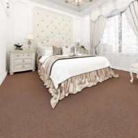 Tapis Jacquard Tufté en Peluche Fabriqué à la Machine, Couleurs Café, pour Maison, Chambre, Salle de Réunion, Hôtel, Moquette Mur à Mur, Tapis de Prière - Ventes Flash