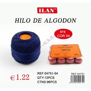 Filo di Cotone Ilan N6 Cor 04 per Cucito - Product Image 3