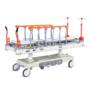 SKB041-14 सैकंग डबल हाइड्रोलिक सिस्टम 5 फ़ंक्शन एक्स-रे चिकित्सा आपातकालीन रोगी परिवहन ट्रॉली - Product Image 4
