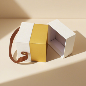 Eco-friendly Custom Gift Packaging Box With Handle Paper <strong>Suitcase</strong> <strong>Cardboard</strong> Gift Box Gift Paper Series Packaging Printed logo - Product Image 2