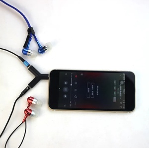<span class=keywords><strong>Adaptateur</strong></span> de connecteur audio bidirectionnel double pour casque, <span class=keywords><strong>mini</strong></span>-<span class=keywords><strong>jack</strong></span> 3,5 mm en forme de Y, mâle vers 2 femelles (M/F), modèle 2026 - Product Image 6