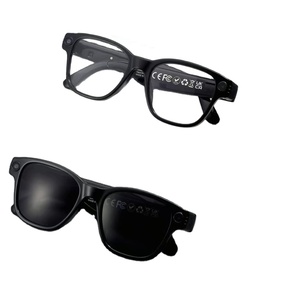 Lunettes intelligentes avec microphone pour appels téléphoniques, monture en plastique et titane, commande tactile, verres anti-reflets - Product Image 3