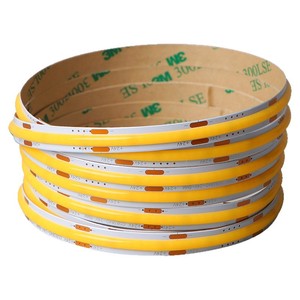 Tira de <span class=keywords><strong>LED</strong></span> COB de Fábrica, DC 12V 24V, 3mm 4mm 5mm 8mm, 320 400 480leds/m, 3000k 4000k 6500k, Blanca, Regulable, Flexible - Product Image 2