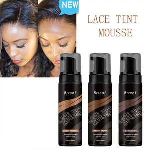 LUXFUME Marque Privée 200ml <span class=keywords><strong>Mousse</strong></span> Teintante pour Dentelle de Perruque et Frontal Lace Wig Quatre Couleurs pour Femme - Product Image 6