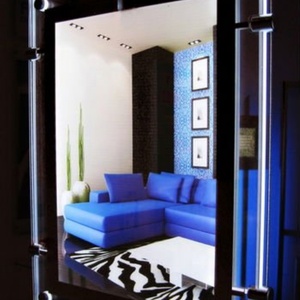 2025 Hot Sell Low Price Hanging Led Slim Acrylic Crystal <b>Light</b> Box Waterproof Customized Color for Real Estate <b>Window</b> Display - Product Image 6