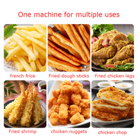 Friteuse à pression commerciale, gaz et électrique, industrielle, pour restaurant KFC, friteuse à poulet frit express, machine à frire Broaster