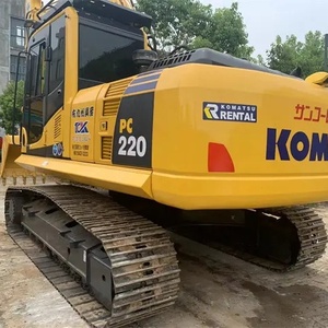 Excavadora de cadenas usada Komatsu PC220-8 PC220-7 de alta calidad original y alto rendimiento, en buen estado, a la venta. - Product Image 1