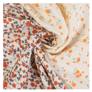 Muestra gratis mano suave, sensación blanqueada blanco personalizado Digital ancho 145cm algodón <span class=keywords><strong>egipcio</strong></span> tejido popelina Floral impreso tela/ - Product Image 5