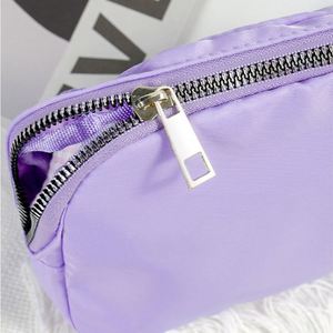 New Arrival Promotional Wholesale Purple Unisex <b>Mini</b> Belt <b>Bag</b> Sequence Fanny Pack for Girl - Product Image 5