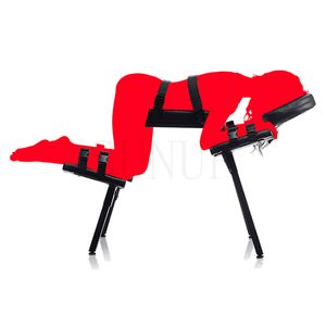 ฟรีกล่องที่กําหนดเอง - คนรักเกมนอนด้านหน้าBdsmทาสเฟอร์นิเจอร์ท่าทางพันธนาการเร้าอารมณ์นอนลงเก้าอี้เพศ - Product Image 4