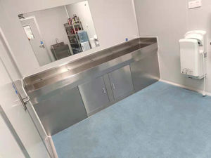 FENGYUQUAN Fregadero Quirúrgico Personalizable de Acero Inoxidable 201/304 para Clínica, con Doble Estación y 1 o 5 Posiciones - Product Image 3