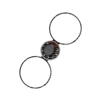 Nouvel Accessoire Intérieur Modifié pour Audi A3 S3 RS3 8P 8V Housse de Support Téléphone de Voiture en Fibre de Carbone Sec