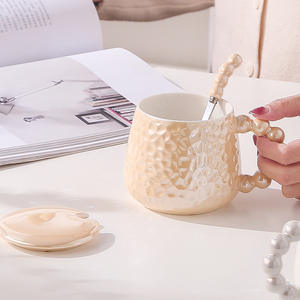 Tasse en céramique en grès coloré-Logo personnalisable à impression complète pour utilisation d'eau froide et chaude Cadeau maison/bureau - Product Image 3