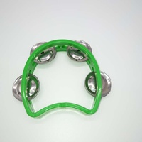 Hand Bell Percussion Instrument Tambourine Ring Thickened Small Four Bell Ring Orff Rattle