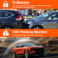 Caméra de tableau de bord miroir 10,99 pouces 4K 2160P double objectif DVR de voiture WiFi GPS ADAS BSD Caméra de rétroviseur pour voitures et camions OEM ODM MOQ 1