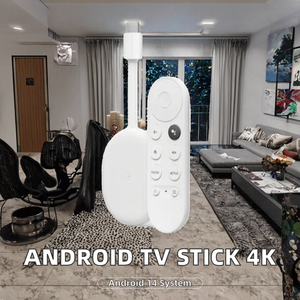 Mortal Q2Ultra Fire <span class=keywords><strong>TV</strong></span> Stick BT5.X Télécommande vocale Double Wi-Fi 6 Boîtier <span class=keywords><strong>TV</strong></span> Android 14.0 4K Rockchip3518 Quad Core Décodeur avec commande vocale - Product Image 1