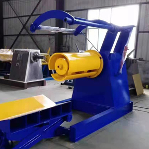 5T 8T 10T Ton hidráulico decoiler recoiler uncoiler máquina con coche pequeño - Product Image 6