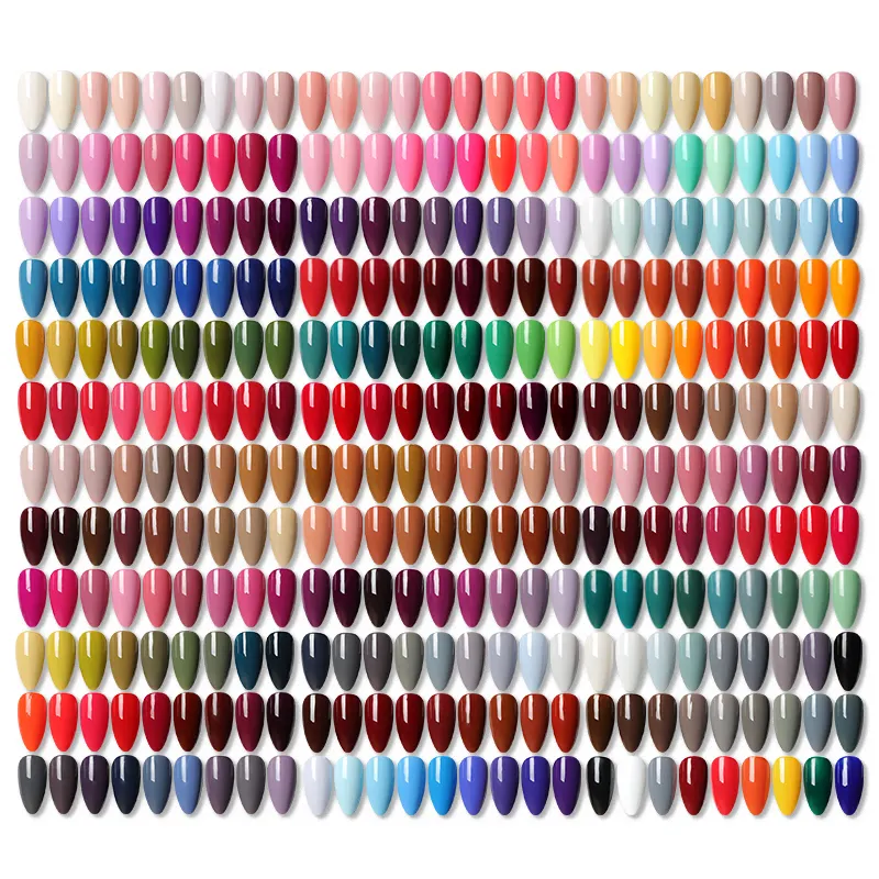 Private Label 324 Colors Custom Logo Soak Off Uv Led Uv Gel Nail Polish