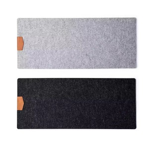 Alfombrilla de Escritorio Grande de Fieltro de Lana Duradera, Alfombrilla de Ratón <span class=keywords><strong>para</strong></span> Juegos Antideslizante, Suave y Transpirable, Cómoda <span class=keywords><strong>para</strong></span> Uso en la Oficina - Product Image 6