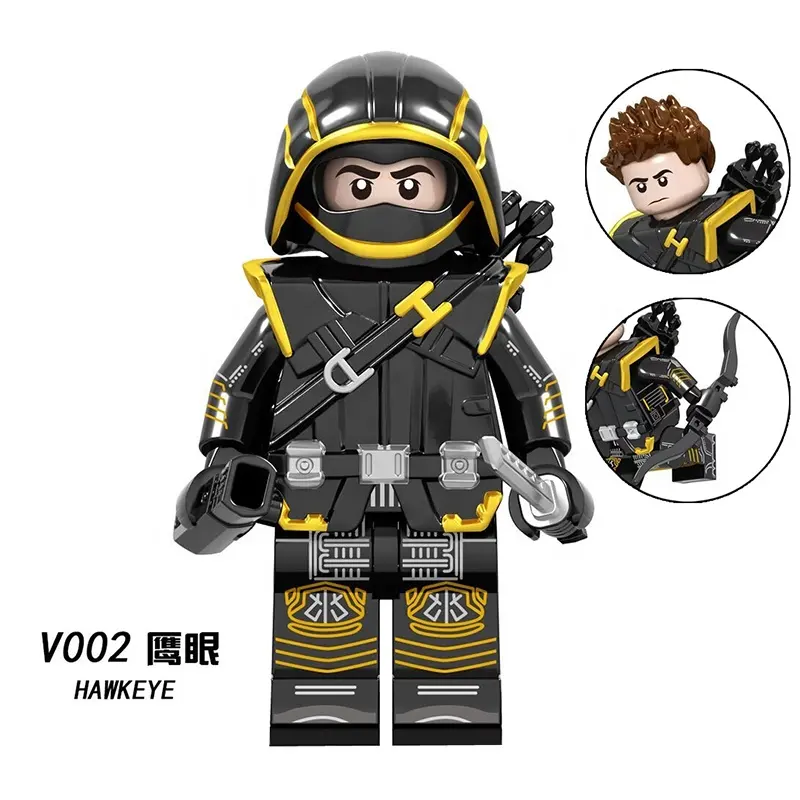 superheroes mini figures Hawkeye BlackPanther Shuri Gamora Doctor Strange set models Building Blocks le-goe diy Toys child gifts