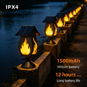 NUEVA Lámpara <span class=keywords><strong>Solar</strong></span> de Jardín con Sensor de Movimiento, Lámpara de Césped, Iluminación Exterior, Decoración del Hogar, Resistente al Agua IP64, 10W, 3500K, 4 en 1 - Product Image 6