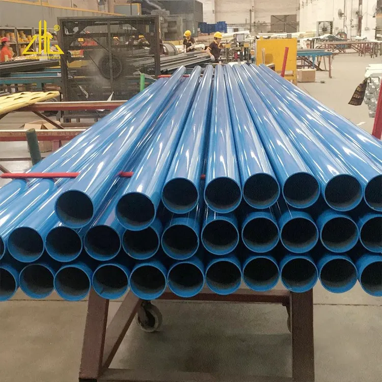 Tubos de aluminio cuadrados anodizados, redondos, personalizados, 200Mm, 50Mm, 20Mm, precio de fábrica
