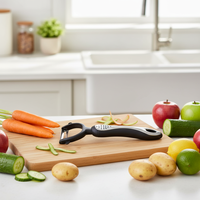 UJ-GP019 Éplucheur à pommes de terre populaire en acier inoxydable