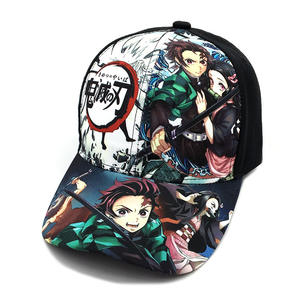 Anime <span class=keywords><strong>Justu</strong></span> Kaisen Gojo Satoru Casquette de baseball en toile réglable 100% coton Caractère Impression numérique Toutes saisons-Chine continentale - Product Image 3