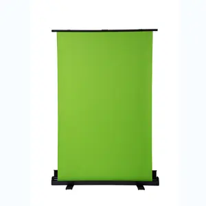 Factory Manufacturer Game Studio Collapsible Chroma Key Panel For Background Portable Stand Tripod Green Screen