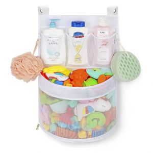 2026 Durable Hanging <b>Storage</b> Bag Bathroom Shower <b>Storage</b> Bag Holder With Large Breathable Pockets for Kids Living Room Children - Product Image 1