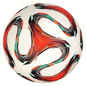 Ballon de football personnalisé Ahira Sports, très demandé, haute qualité, durable, cousu à la main, léger, écologique, pour entraînement et matchs, nouveauté - Product Image 4