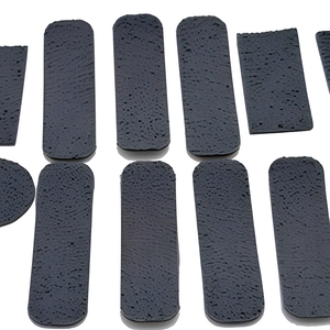 Bandes antidérapantes en acrylique découpées à la forme, résistantes aux hautes températures, noires, autocollantes, imperméables en PVC pour escaliers extérieurs - Product Image 3