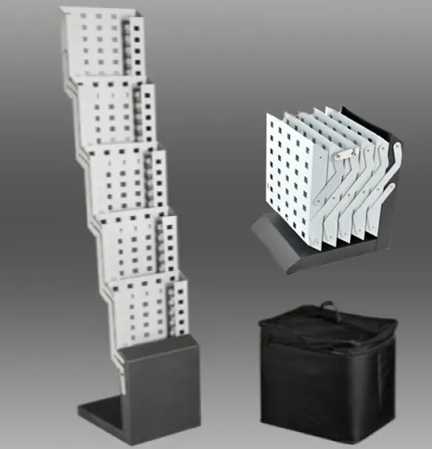 Factory brochure holder stand display indoor used with Bag free standing acrylic brochure holder magazine file holder