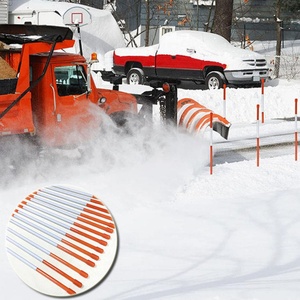 Poste Marcador de Nieve de Fibra de Vidrio al por Mayor / Estaca Marcadora Reflectante de Fibra de Vidrio para Entradas de Vehículos de 4 a 8 Pies - Product Image 4