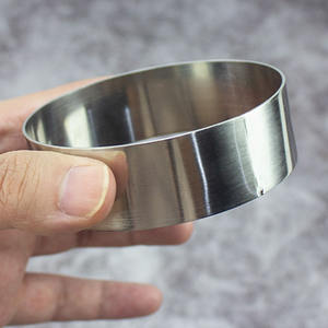 Vente en gros de plusieurs tailles d'anneaux de cuisson de gâteau en Mousse d'acier inoxydable anneau de tarte outils de cuisson de Dessert - Product Image 5