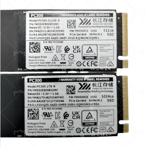 Yangtze Geheugen PC300-512GB-B M.2 Interface Sata Uitbreidingspoort Gebruikt Externe Laptop Accessoire - Product Image 6