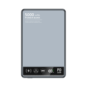 <span class=keywords><strong>Prix</strong></span> de gros du fabricant 5000mah Power Bank Banque d'alimentation magnétique sans fil portable pour téléphone - Product Image 2