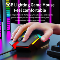 SOREX KM2025 Ensemble Clavier et Souris Filaire Mécanique Nouveau Bicolore Rétroéclairé RGB 107 Touches USB-C