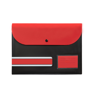 Mỹ THƯ <span class=keywords><strong>A5</strong></span> Kích thước Poly nhựa phong bì với dây kéo đóng cửa rõ ràng tài liệu thư mục và nhãn Pocket Ví - Product Image 2