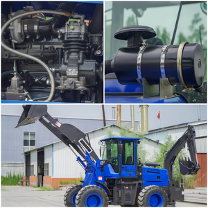 Kostenloser Versand Günstiger Weltberühmter Motor 4WD Starke Leistung <span class=keywords><strong>CE</strong></span> EPA 2024 Neuer Baggerlader zum Verkauf - Product Image 2